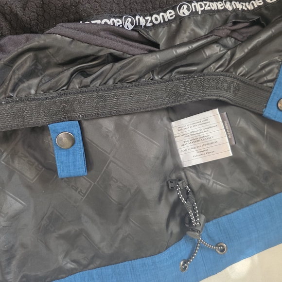 Mix And Match 5/25$ Women's Ripzone Blue Ski Jacket - Picture 6 of 17